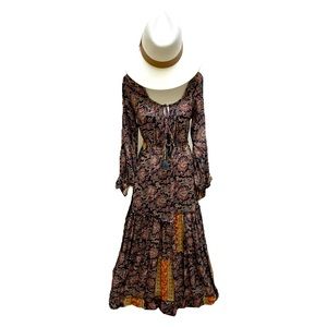 NWT-One of a Kind, Stunning Maxi Dress-One Size